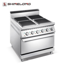 900 Series Electric 4-Hot Plate Cooker with Oven (Square Plates)